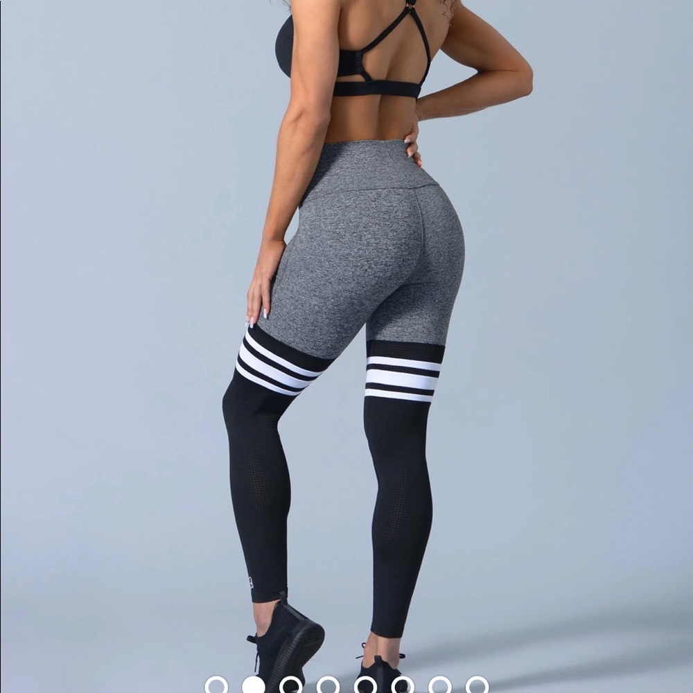 Bombshell Leggings Thigh - Highs - Heather - XS